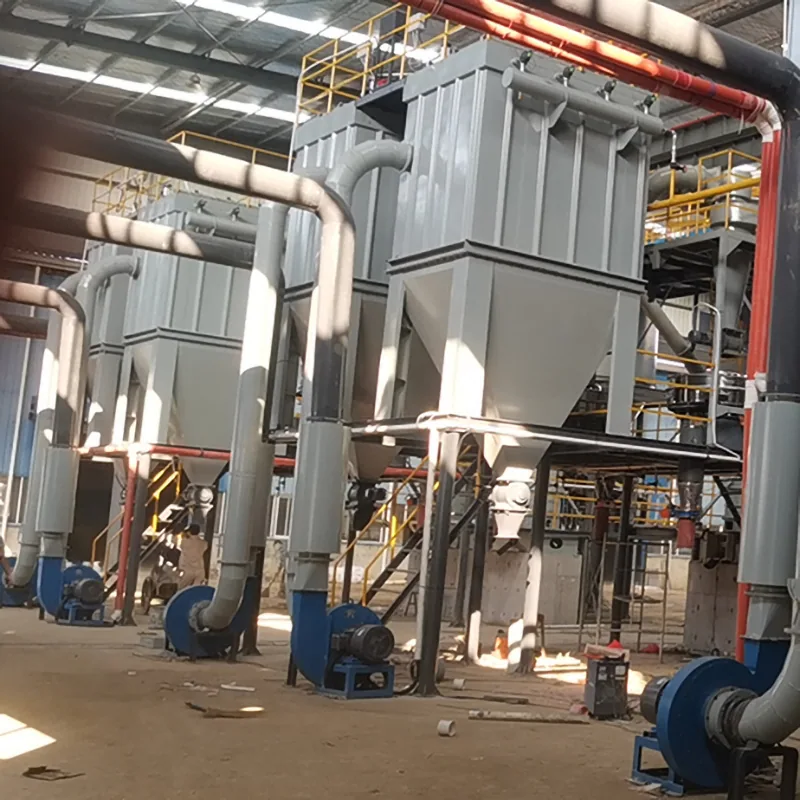 Cronus industrial pulverizer equipment at project site